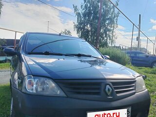 2008 Renault Logan I, серый, 350000 рублей, вид 1