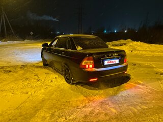 2008 Lada (ВАЗ) Priora I, чёрный, 240000 рублей, вид 1