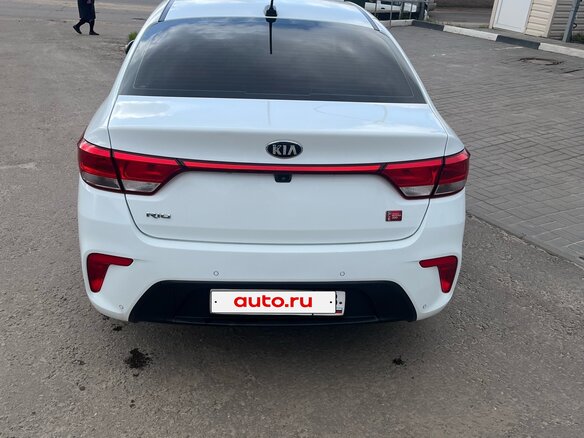 2018 Kia Rio IV, белый, 1180000 рублей - вид 6
