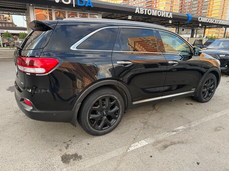 2017 Kia Sorento III Prime, чёрный, 2495000 рублей, вид 4