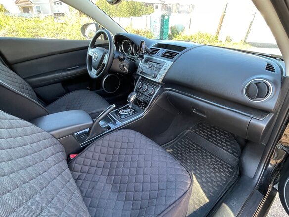 2008 Mazda 6 II (GH), чёрный, 870000 рублей - вид 7