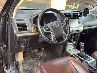 2019 Toyota Land Cruiser Prado 150 Series Рестайлинг 2, чёрный, 4500000 рублей, вид 2