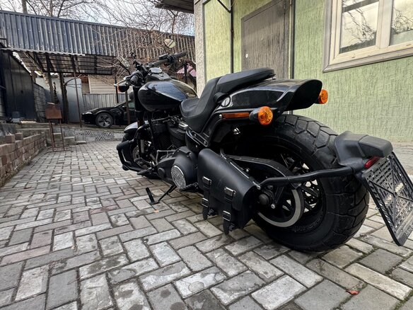 2022 Harley-Davidson Fat Bob, чёрный, 1830000 рублей - вид 6