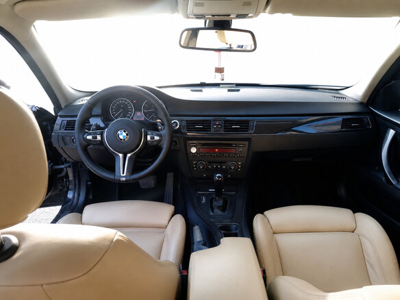 2005 BMW 3 серии 320i V (E90/E91/E92/E93), чёрный, 750000 рублей - вид 8