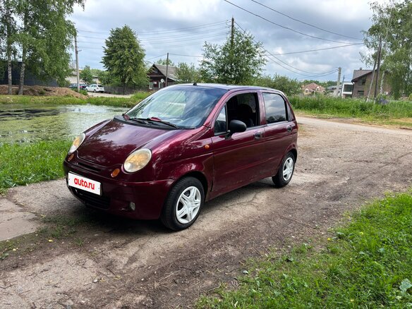 2007 Daewoo Matiz I Рестайлинг, красный