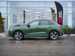 2025 Audi Q3 45 TFSI II (F3), зелёный, 4990000 рублей, вид 4