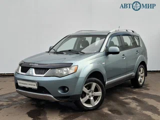 2008 Mitsubishi Outlander II, зелёный, 590000 рублей, вид 1