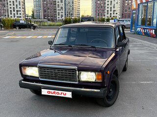 2004 Lada (ВАЗ) 2107, фиолетовый, 184000 рублей, вид 4