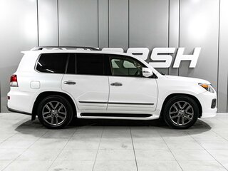2014 Lexus LX 570 III Рестайлинг, белый, 3949000 рублей, вид 5