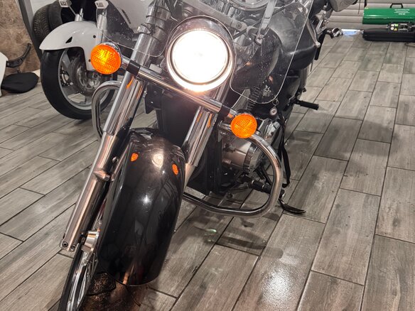 2005 Honda Shadow 750, чёрный, 490000 рублей - вид 10