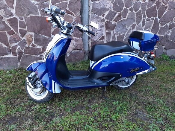 2000 Honda Joker, синий, 130000 рублей - вид 5