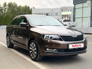 2019 Skoda Rapid I Рестайлинг, коричневый, 1818000 рублей, вид 3