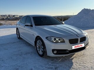 2015 BMW 5 серии 520d VI (F10/F11/F07) Рестайлинг, белый, 2650000 рублей, вид 2