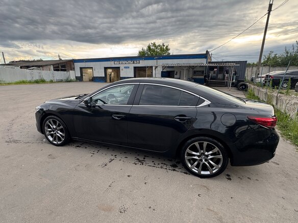 2018 Mazda 6 III (GJ) Рестайлинг, чёрный, 2100000 рублей - вид 5