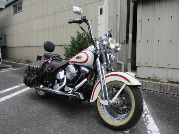 1997 Harley-Davidson Springer Softail, белый, 1257000 рублей - вид 1