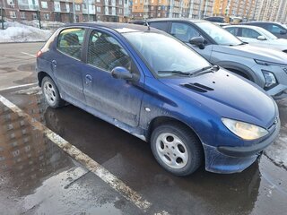2003 Peugeot 206, синий, 295000 рублей, вид 2