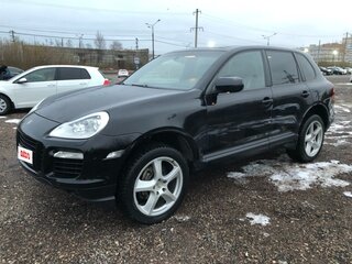 2009 Porsche Cayenne Diesel I Рестайлинг (957), чёрный, 1600000 рублей, вид 1