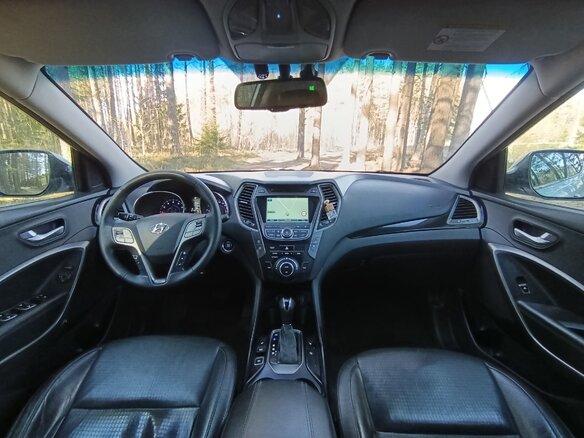 2013 Hyundai Santa Fe III, голубой, 1350000 рублей - вид 18