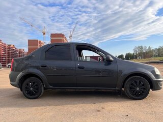 2010 Renault Logan I Рестайлинг, серый, 350000 рублей, вид 4