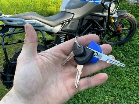 2018 BMW G 310 GS, белый, 400000 рублей, вид 4