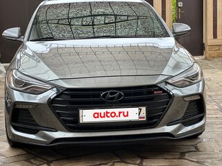 2017 Hyundai Elantra Sport VI (AD), серый, 1470000 рублей, вид 2