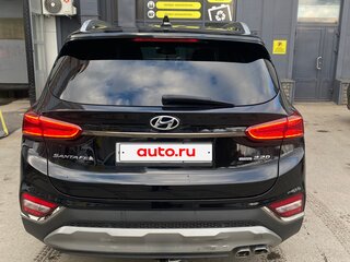 2019 Hyundai Santa Fe IV, чёрный, 2500000 рублей, вид 2