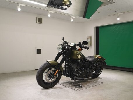 2017 Harley-Davidson Softail Slim, зелёный, 1315000 рублей, вид 4