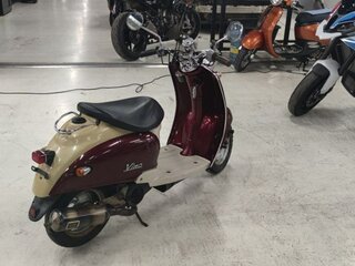 2002 Yamaha Vino 50, красный, 49000 рублей, вид 2
