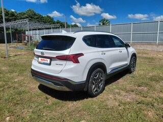 2021 Hyundai Santa Fe IV Рестайлинг, белый, 2820000 рублей, вид 3
