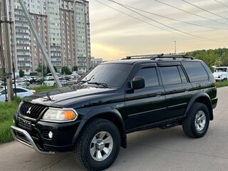 2002 Mitsubishi Montero Sport I, чёрный, 530000 рублей, вид 2