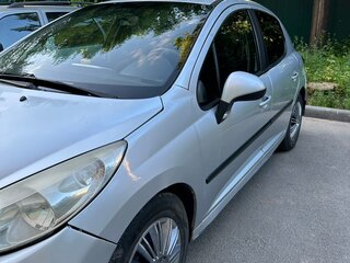 2009 Peugeot 207 I Рестайлинг, серебристый, 320000 рублей, вид 3