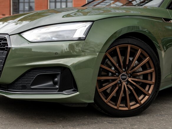 2021 Audi A5 Sportback 45 TFSI II (F5) Рестайлинг, зелёный, 4300000 рублей - вид 19