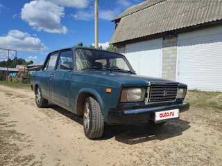 2001 Lada (ВАЗ) 2107, синий, 133000 рублей, вид 2