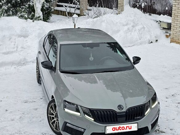 2014 Skoda Octavia RS III, синий, 3300000 рублей - вид 2