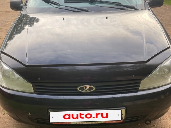 2012 Lada (ВАЗ) Kalina I, чёрный, 200000 рублей - вид 2
