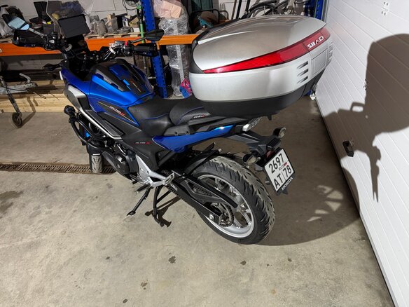 2019 Honda NC 750X, синий, 699000 рублей - вид 9