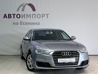 2016 Audi A6 IV (C7) Рестайлинг, серебристый, 1900000 рублей, вид 3