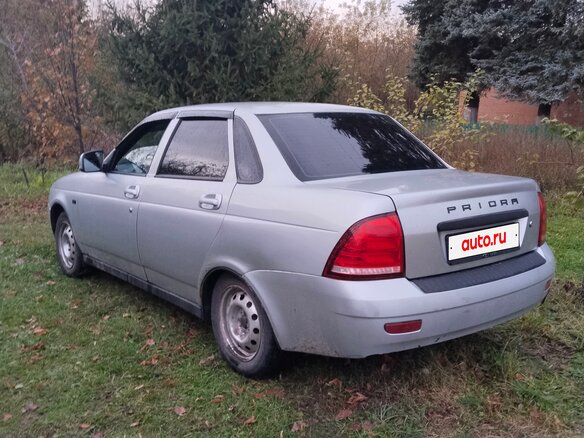 2007 Lada (ВАЗ) Priora I, серый, 165000 рублей - вид 9