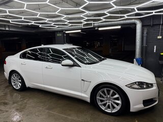 2013 Jaguar XF I Рестайлинг, белый, 1300000 рублей, вид 4