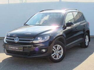 2015 Volkswagen Tiguan I Рестайлинг, чёрный, 1368000 рублей, вид 1