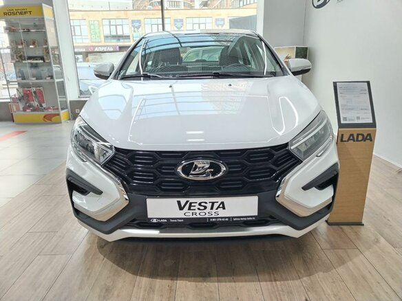 2026 Lada (ВАЗ) Vesta Cross I Рестайлинг (NG), белый, 1903000 рублей - вид 1