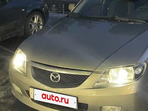 2001 Mazda 323 VI (BJ) Рестайлинг, серый, 110000 рублей - вид 1