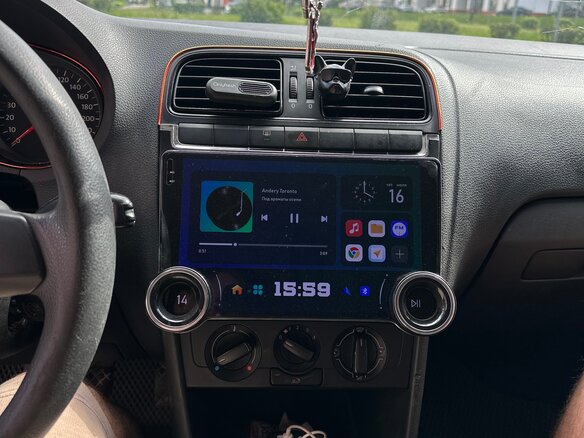2010 Volkswagen Polo V, белый - вид 14