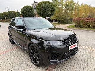 2020 Land Rover Range Rover Sport MHEV II Рестайлинг, чёрный, 6700000 рублей, вид 2