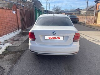 2014 Volkswagen Polo V, белый, 580000 рублей, вид 3
