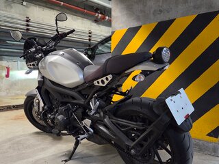 2017 Yamaha XSR900, серебристый, 899000 рублей, вид 1