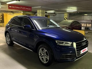 2019 Audi Q5 II (FY), синий, 4150000 рублей, вид 2