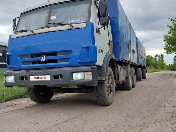 1986 КамАЗ 5320, синий, 1000000 рублей - вид 2
