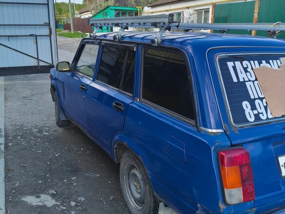 2008 Lada (ВАЗ) 2104, синий, 130000 рублей - вид 4