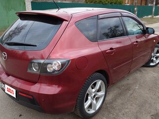 2008 Mazda 3 I (BK) Рестайлинг, красный, 635000 рублей, вид 4